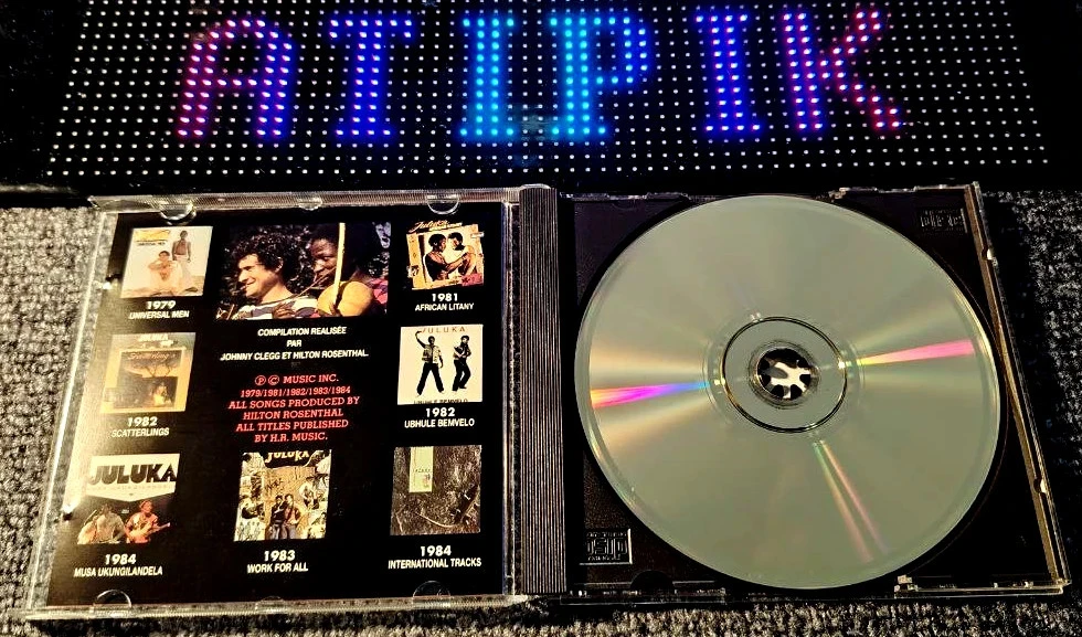 🌍🔥 Lo Mejor De Juluka - Johnny Clegg & Sipho Mchunu - CD Coleccionable Raro 🏆 – photo 4